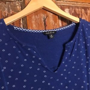 💙 Lucky brand blue top